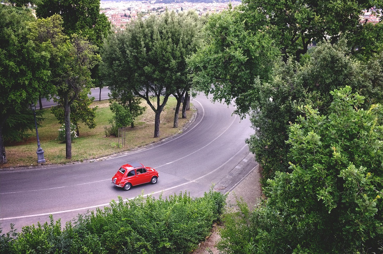 vintage car rental florence italy