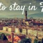 where to stay in florence
