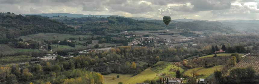 balloon flight tuscany chianti