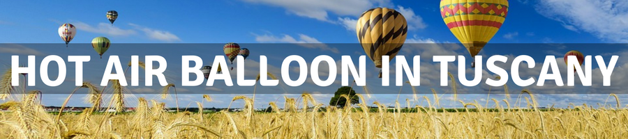 hot air balloon tuscany