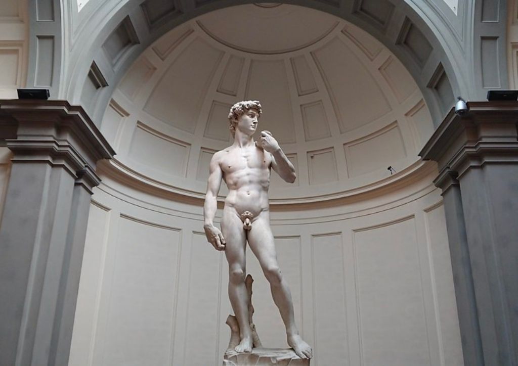 David by Michelangelo at the Accademia Gallery Museum