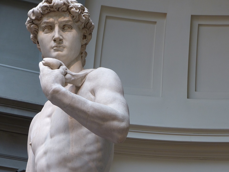 fun facts about David by Michelangelo