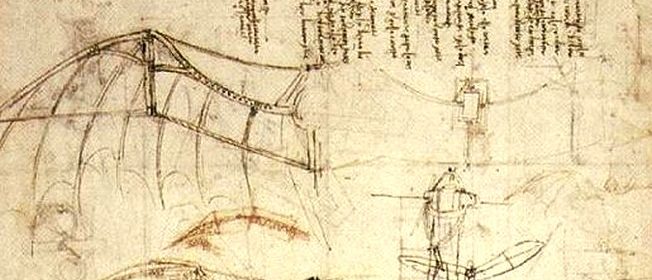 leonardo flying machine