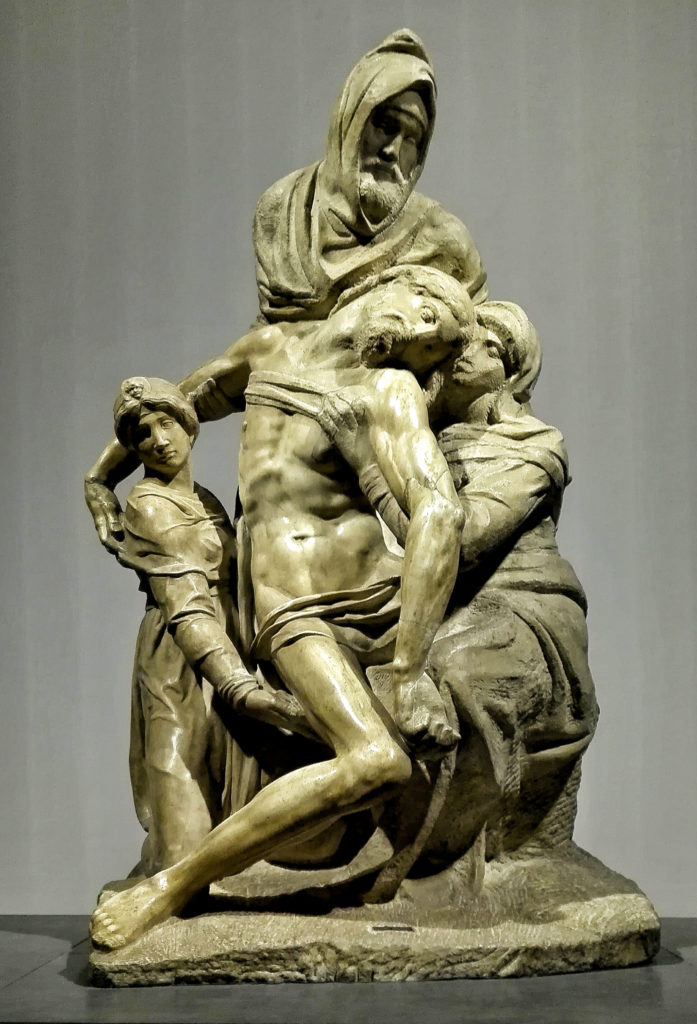 Michelangelo's Pietà Bandini statue in Florence