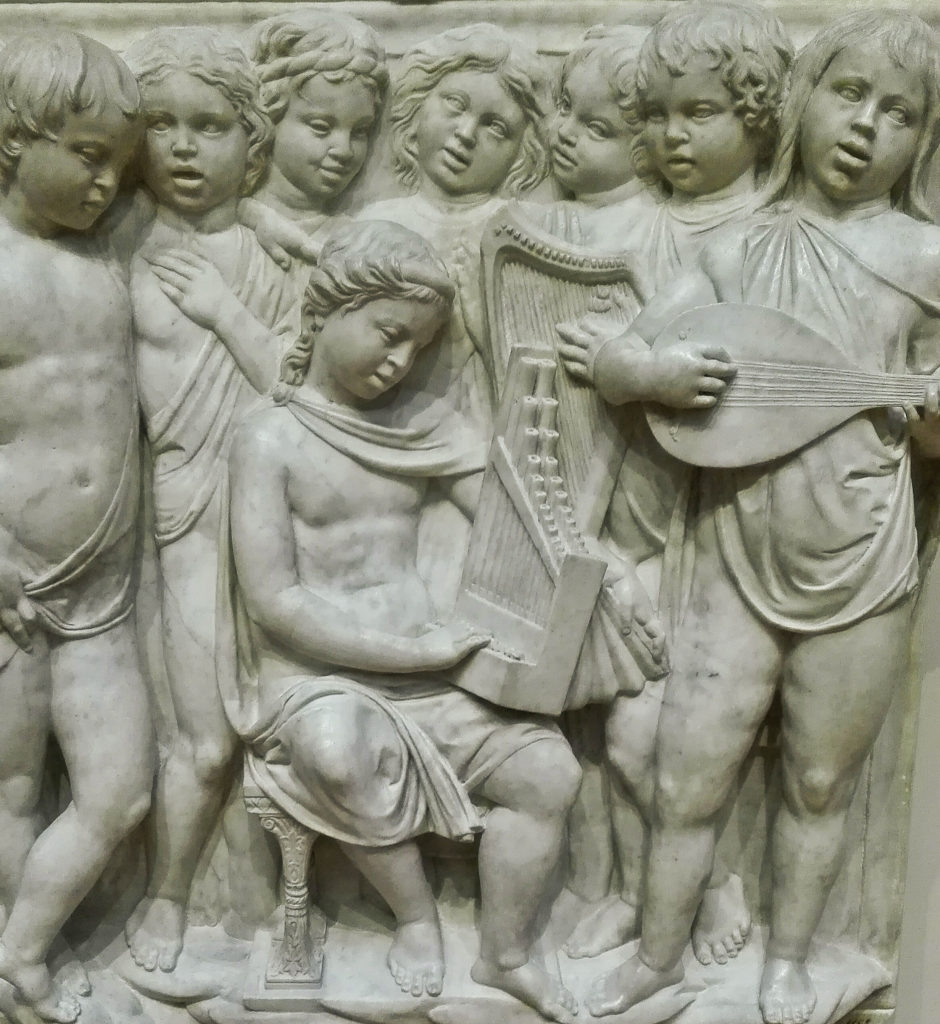 Luca della Robbia sculpture at Museo dell'Opera del Duomo