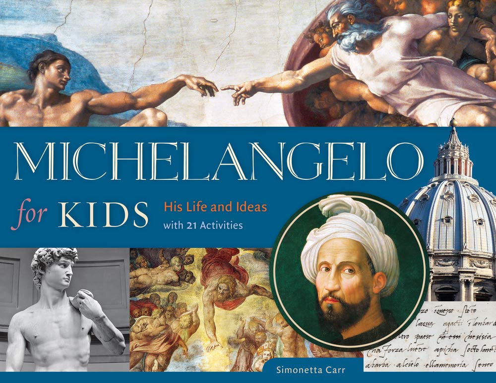michelangelo for kids book cover