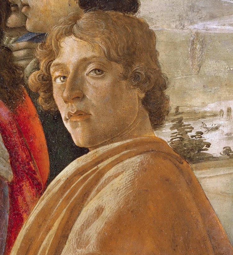 alleged self portrait of Botticelli