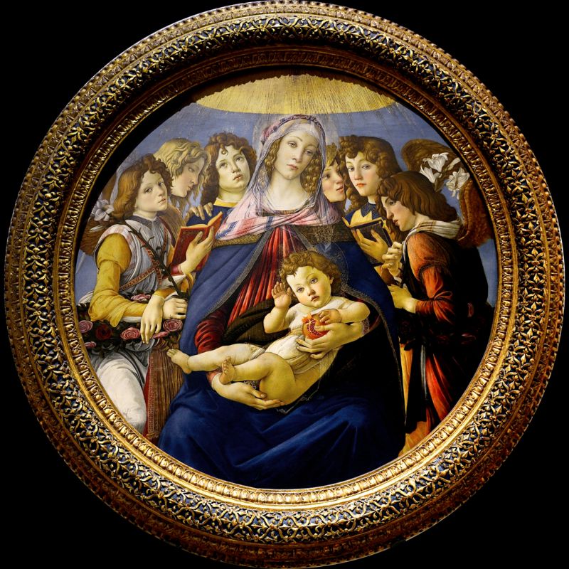 madonna of the pomegranate 